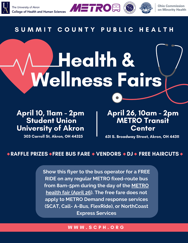 Celebrate Minority Health Month Health Fairs Summit County Public Health